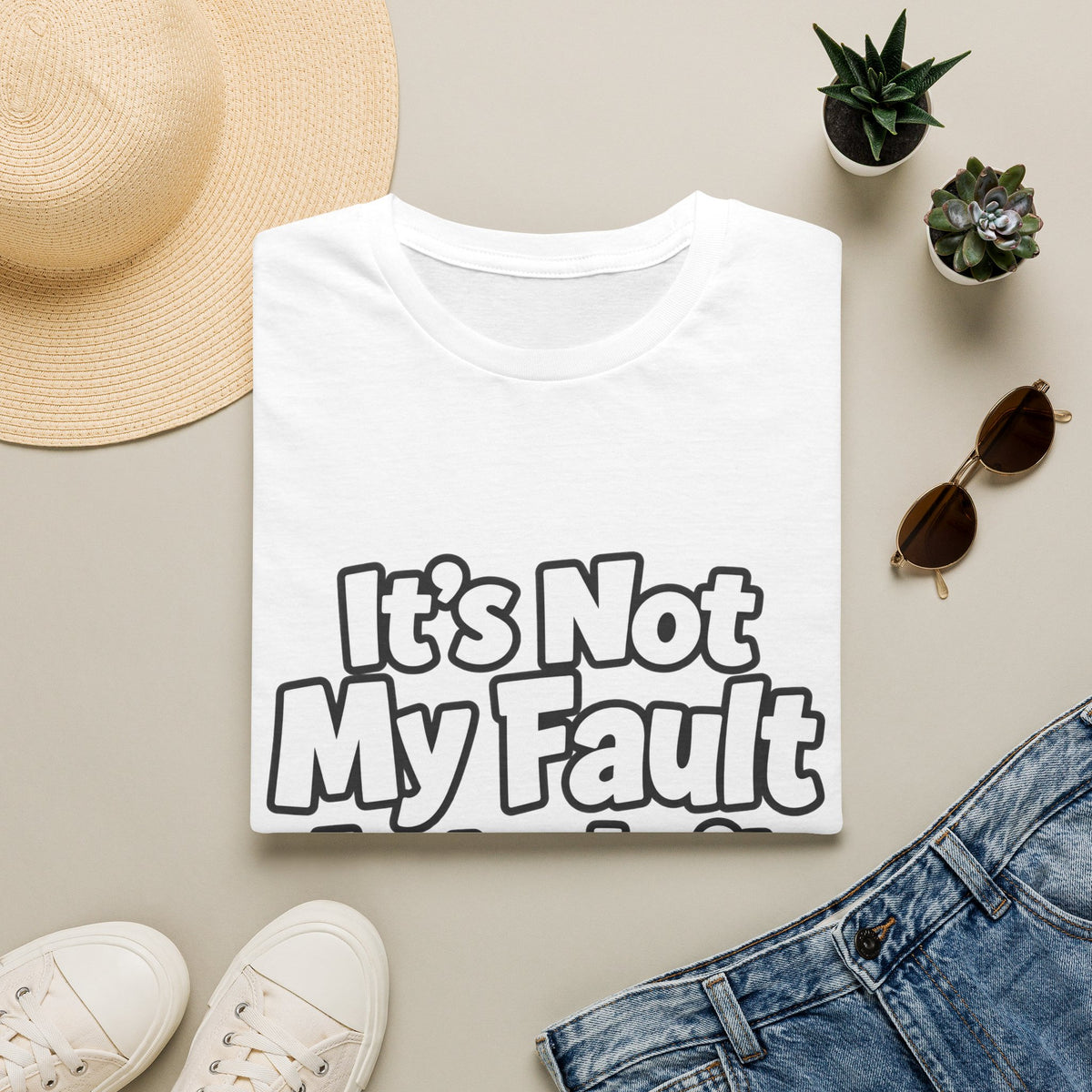 Funny Graphic T-Shirt – "Unsupervised" Humorous Unisex Tee - Battle Born Prints