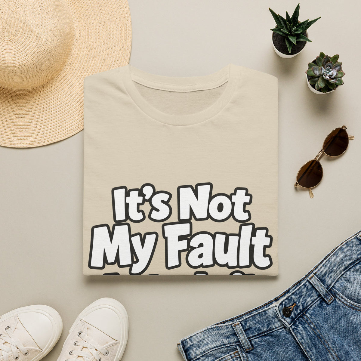 Funny Graphic T-Shirt – "Unsupervised" Humorous Unisex Tee - Battle Born Prints