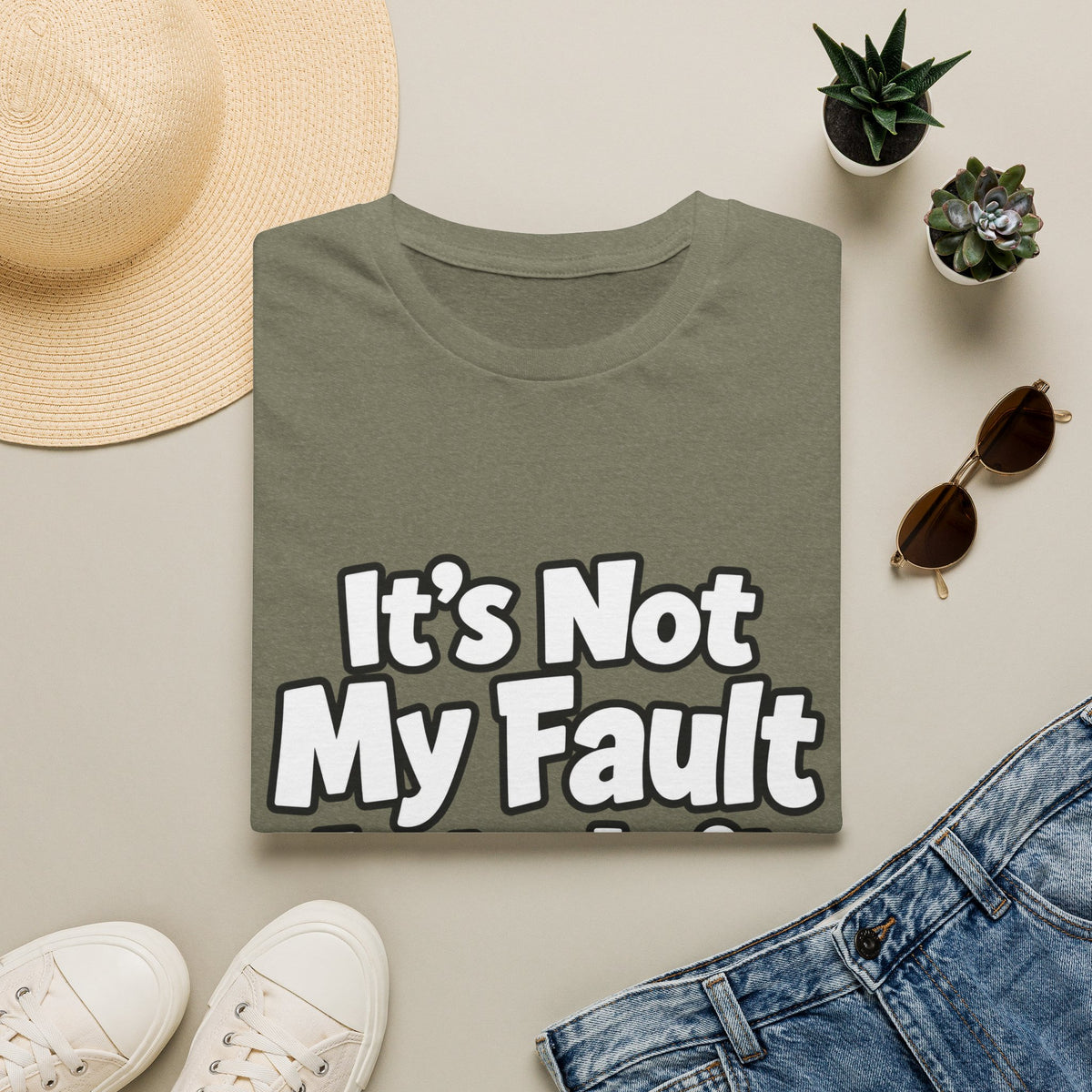 Funny Graphic T-Shirt – "Unsupervised" Humorous Unisex Tee - Battle Born Prints