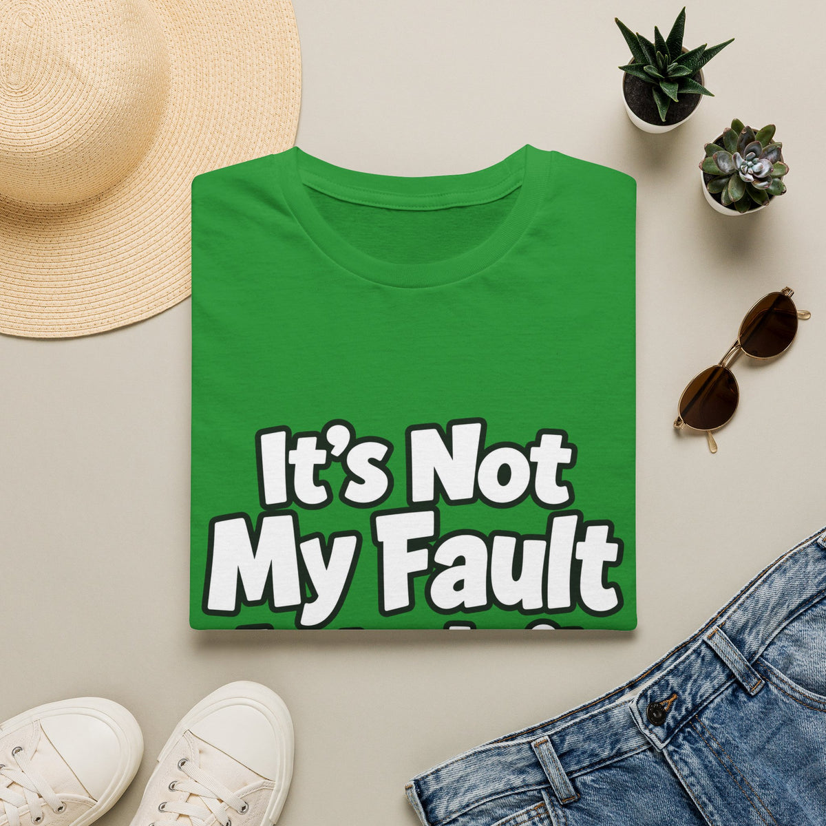Funny Graphic T-Shirt – "Unsupervised" Humorous Unisex Tee - Battle Born Prints