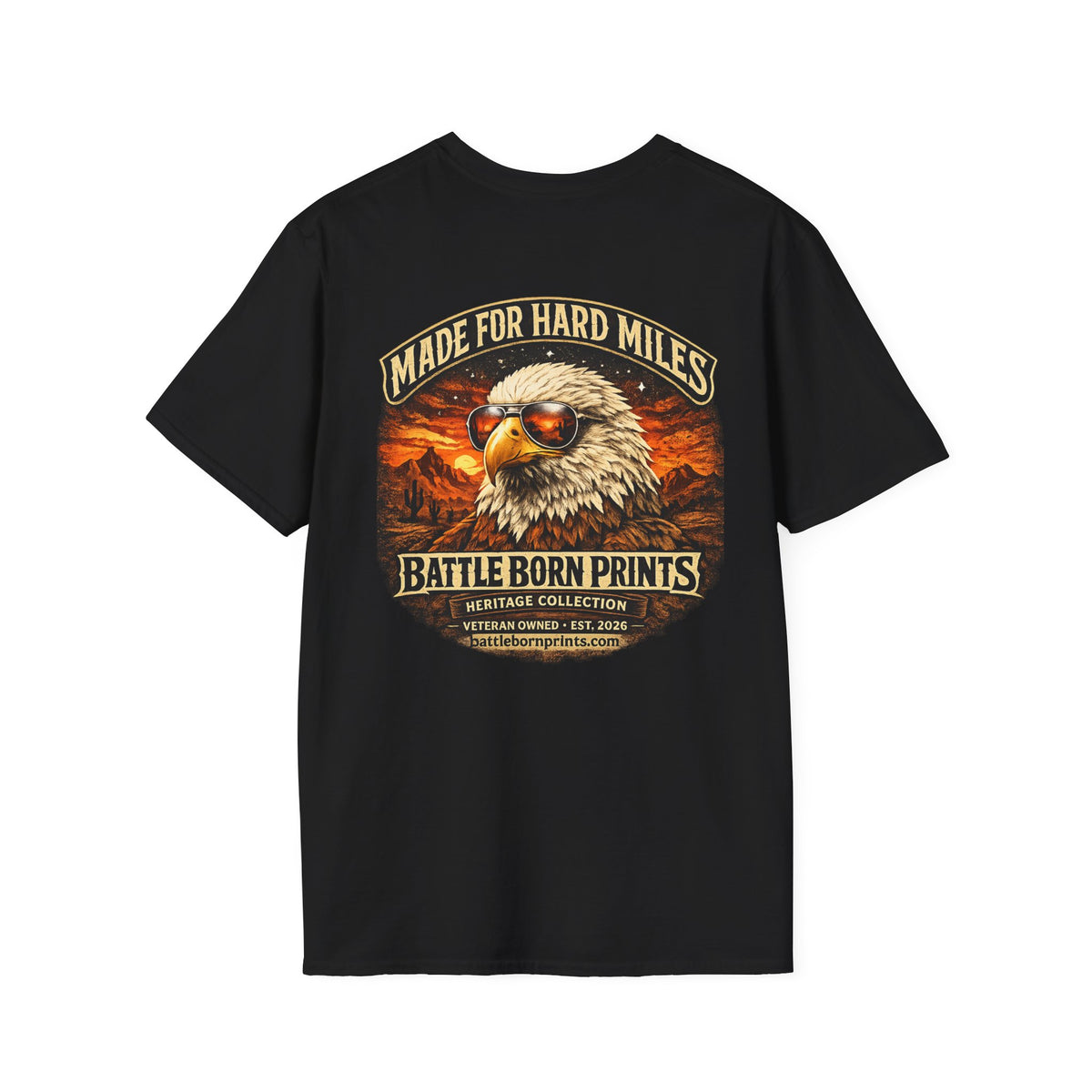 Men's Heritage Graphic T-Shirt – Battle Born Prints Patriotic Everyday Tee - Battle Born Prints
