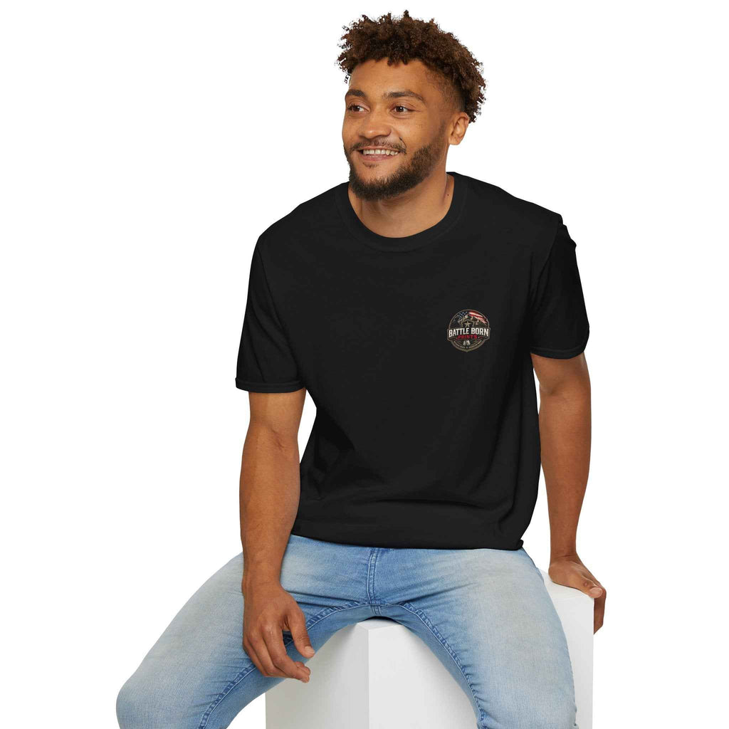 Men's Military Brotherhood T-Shirt – "Brother's Keeper" Unisex Softstyle Tee