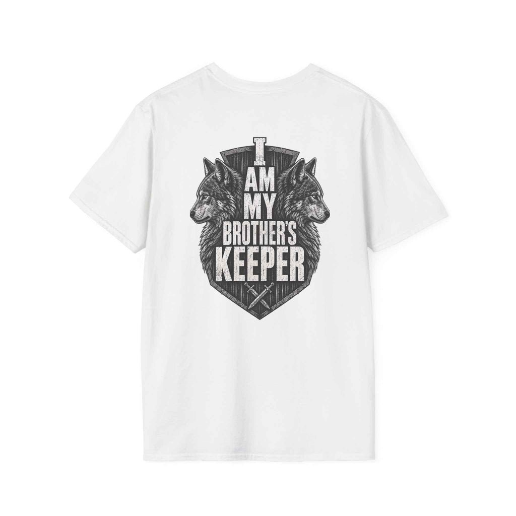 Men's Military Brotherhood T-Shirt – "Brother's Keeper" Unisex Softstyle Tee