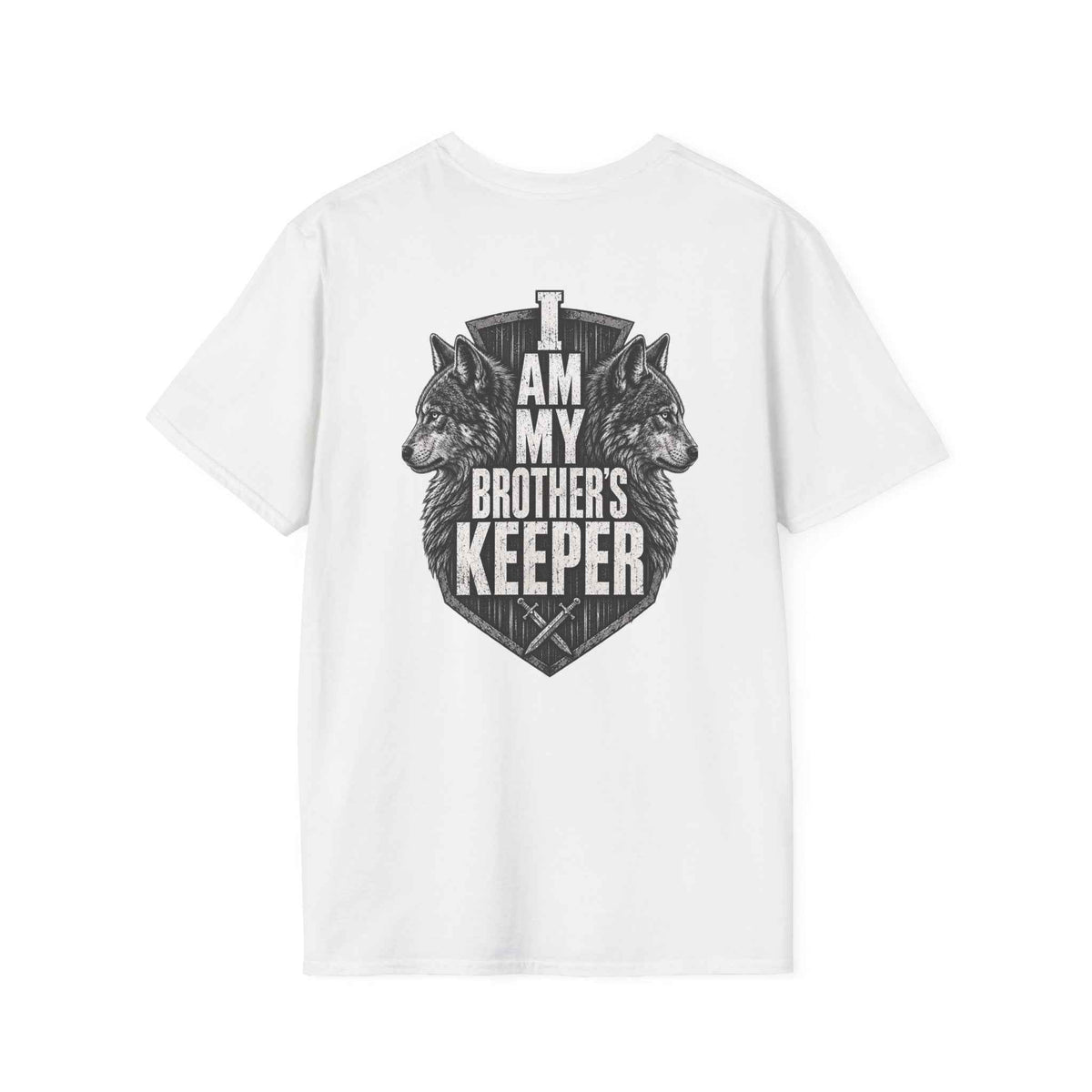 Men's Military Brotherhood T-Shirt – "Brother's Keeper" Unisex Softstyle Tee