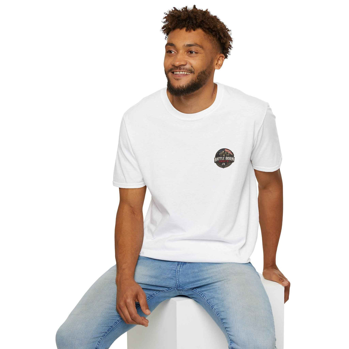 Men's Military Brotherhood T-Shirt – "Brother's Keeper" Unisex Softstyle Tee