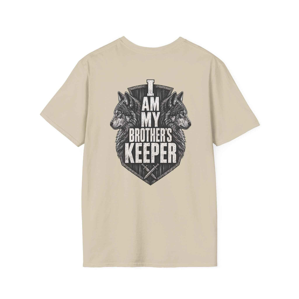 Men's Military Brotherhood T-Shirt – "Brother's Keeper" Unisex Softstyle Tee