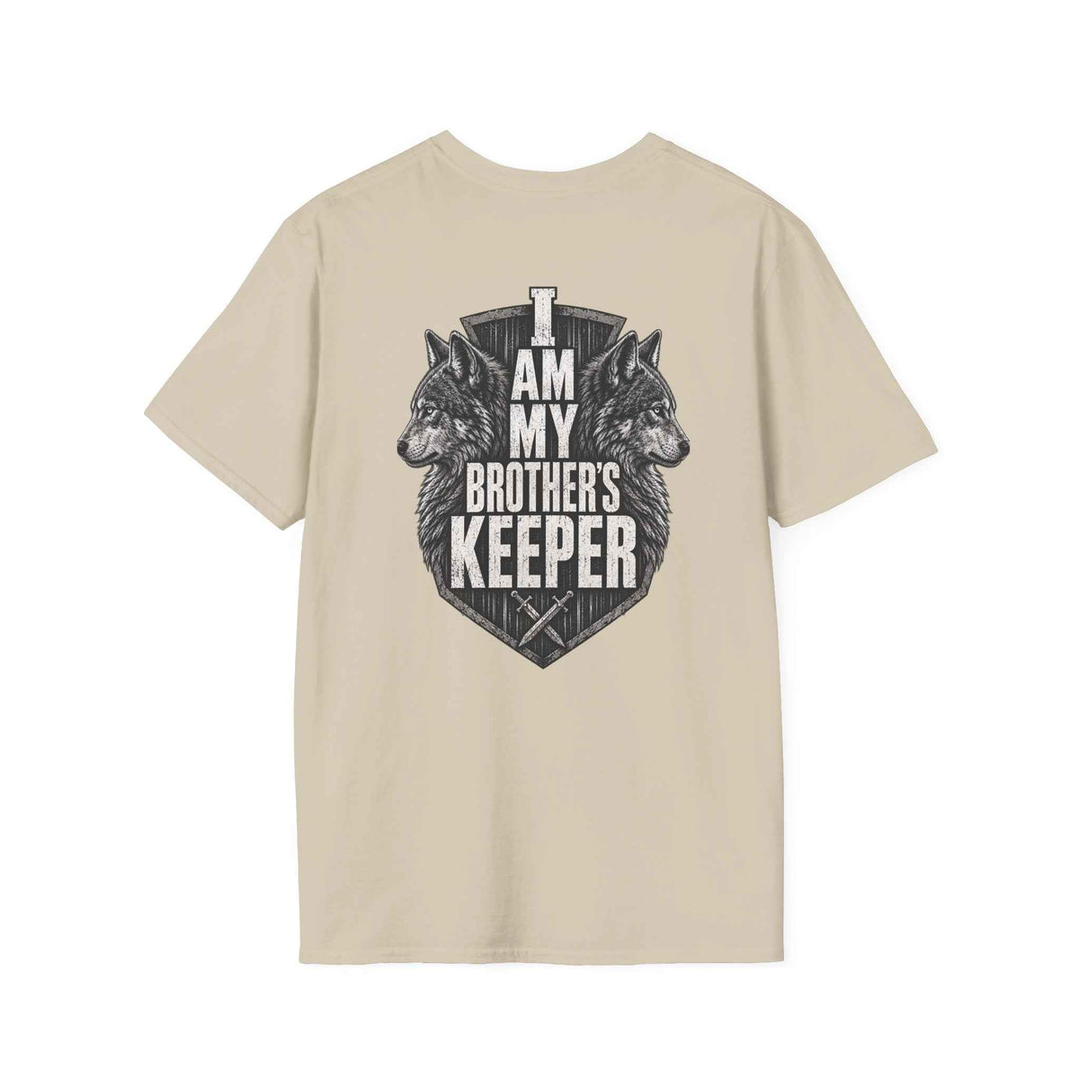 Men's Military Brotherhood T-Shirt – "Brother's Keeper" Unisex Softstyle Tee