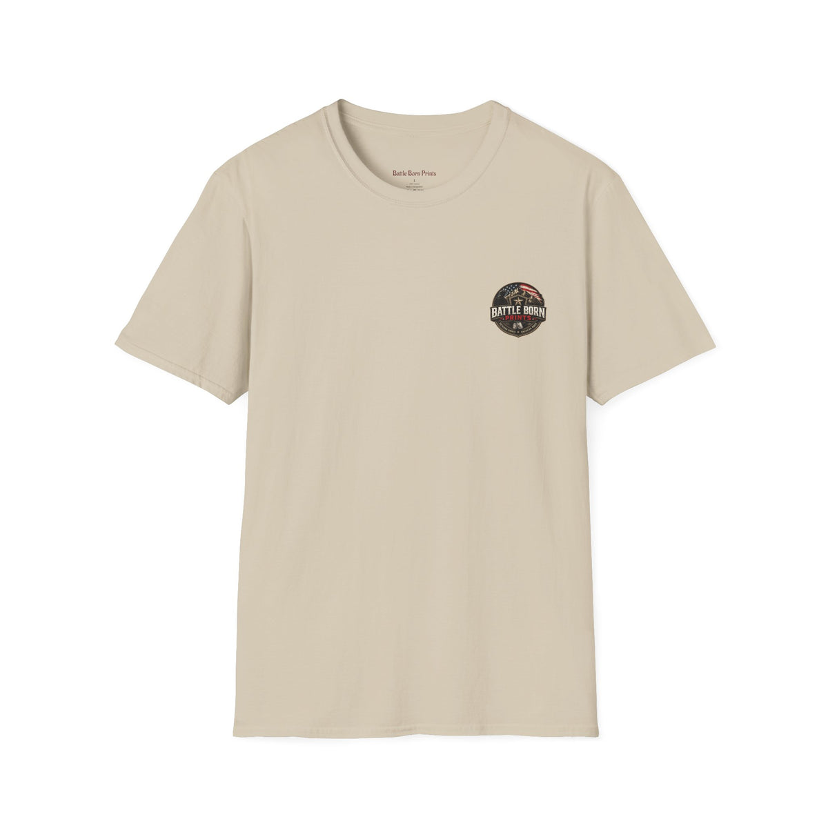 Men's Military Brotherhood T-Shirt – "Brother's Keeper" Unisex Softstyle Tee - Battle Born Prints