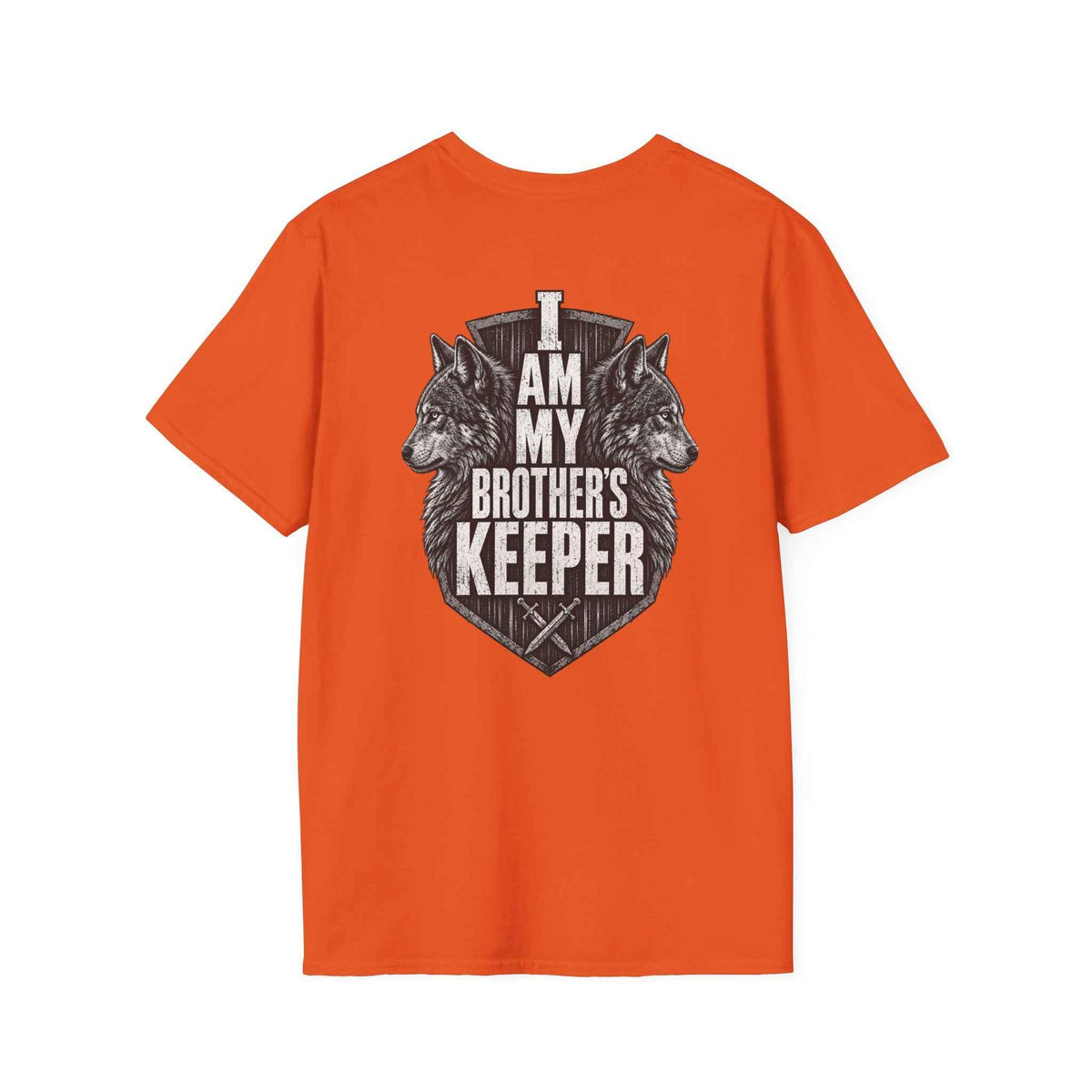 Men's Military Brotherhood T-Shirt – "Brother's Keeper" Unisex Softstyle Tee