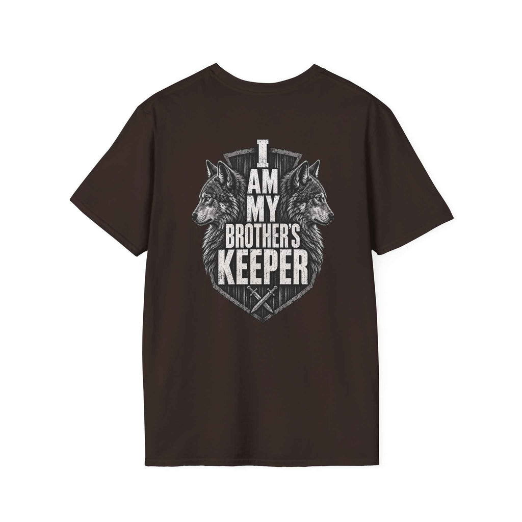 Men's Military Brotherhood T-Shirt – "Brother's Keeper" Unisex Softstyle Tee