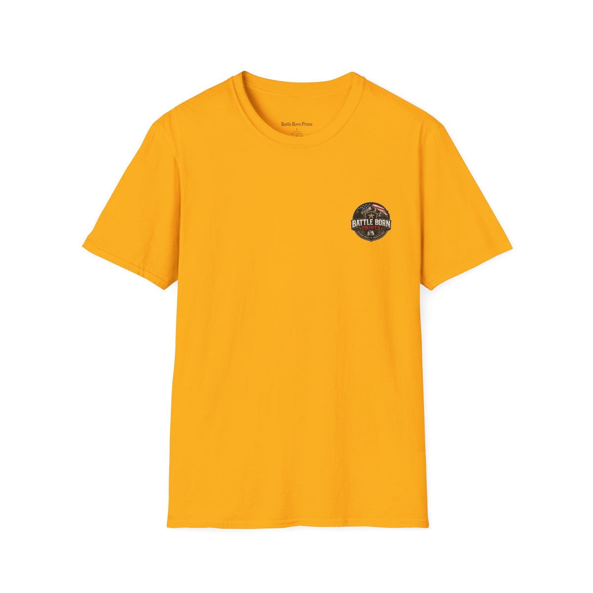 Men's Military Brotherhood T-Shirt – "Brother's Keeper" Unisex Softstyle Tee - Battle Born Prints