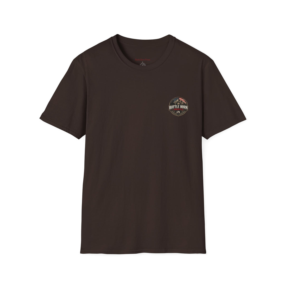 Men's Military Brotherhood T-Shirt – "Brother's Keeper" Unisex Softstyle Tee - Battle Born Prints
