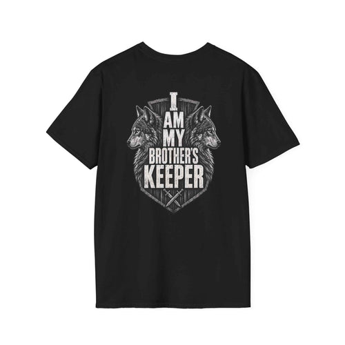 Men's Military Brotherhood T-Shirt – "Brother's Keeper" Unisex Softstyle Tee