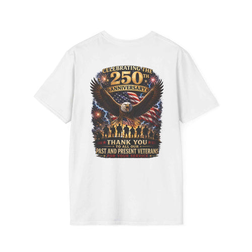 Men's Veteran Graphic T-Shirt – 250th Anniversary No Vet Left Offline Tee