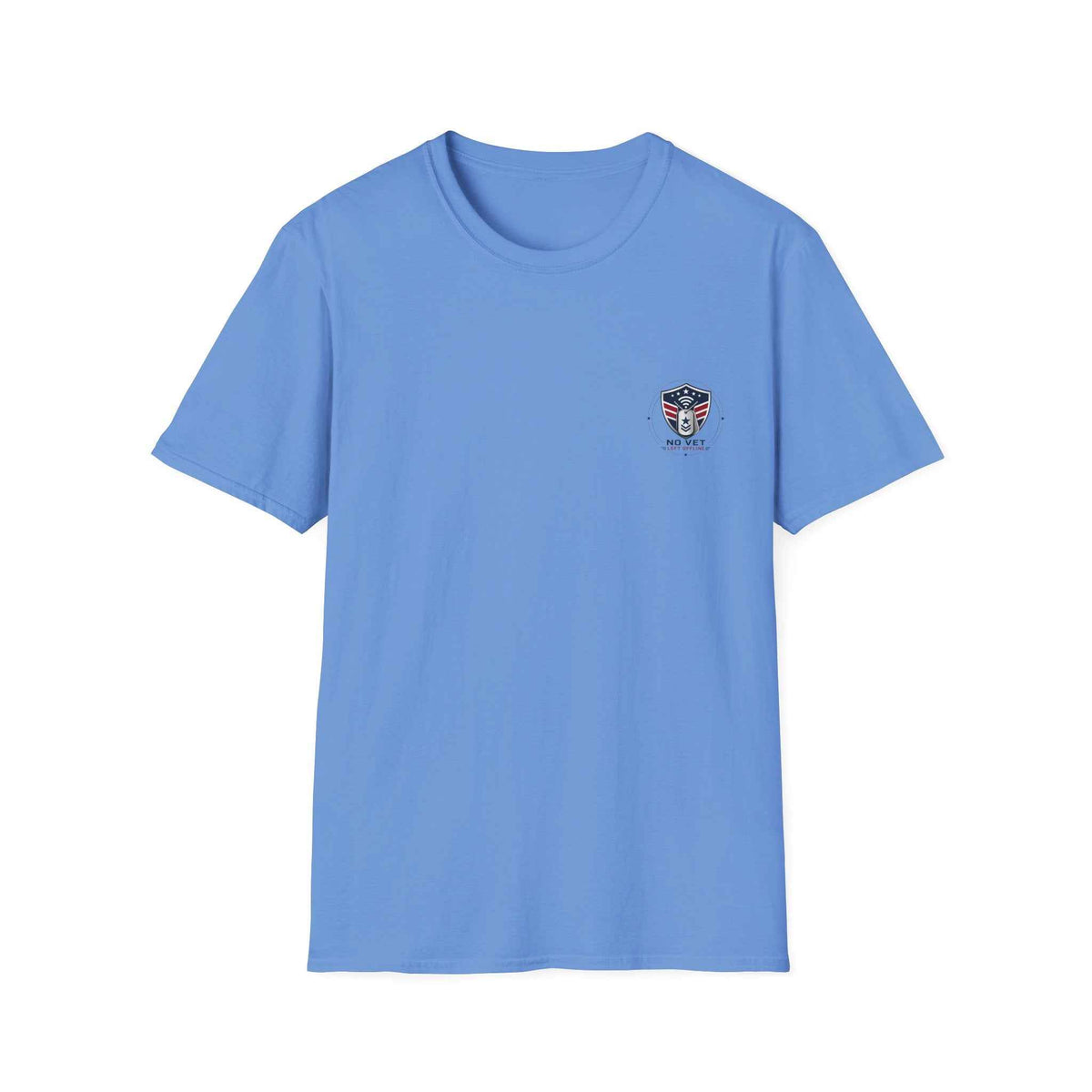 Men's Veteran Graphic T-Shirt – No Vet Left Offline Patriotic Tee - Battle Born Prints