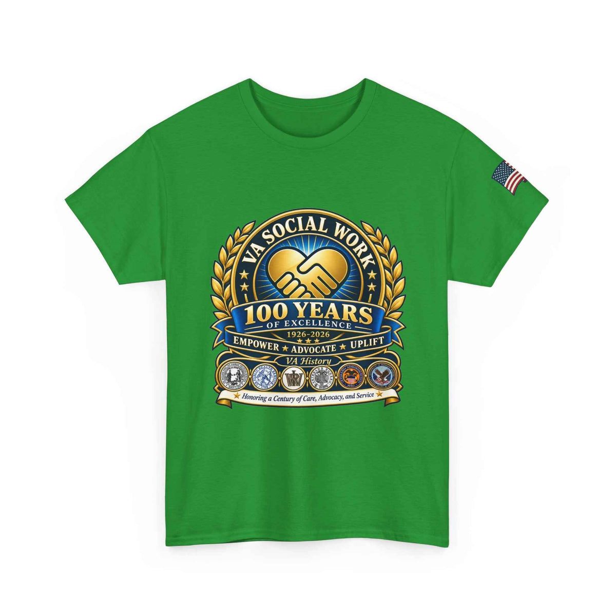 Social Work VA 100th Anniversary T-Shirt – Unisex Graphic Tee - Battle Born Prints