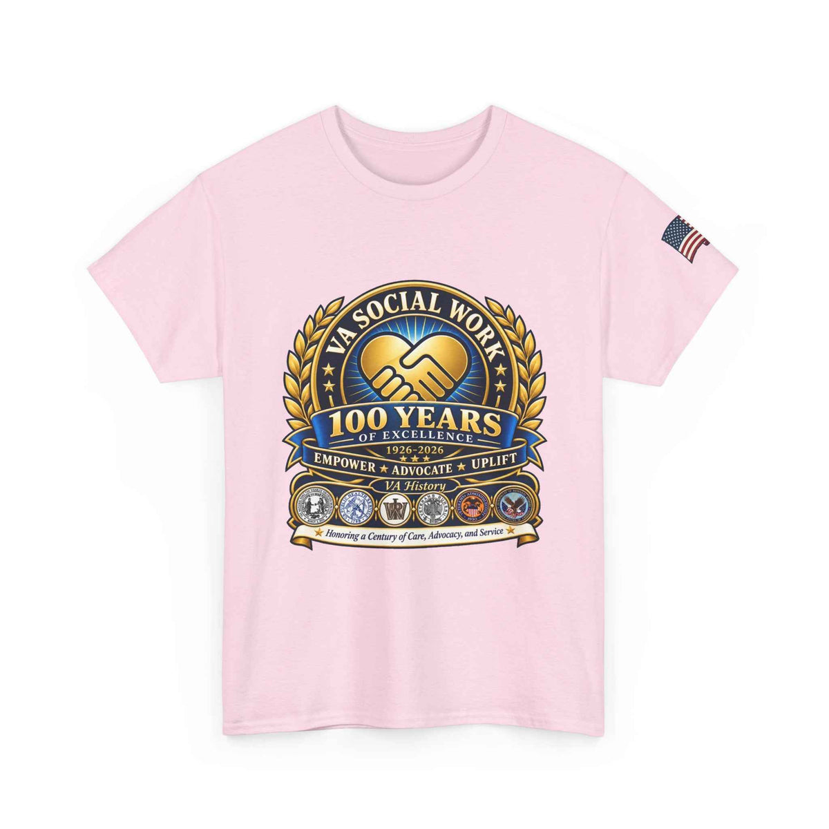 Social Work VA 100th Anniversary T-Shirt – Unisex Graphic Tee - Battle Born Prints