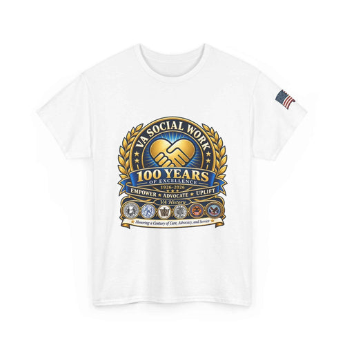 Social Work VA 100th Anniversary T-Shirt – Unisex Graphic Tee - Battle Born Prints