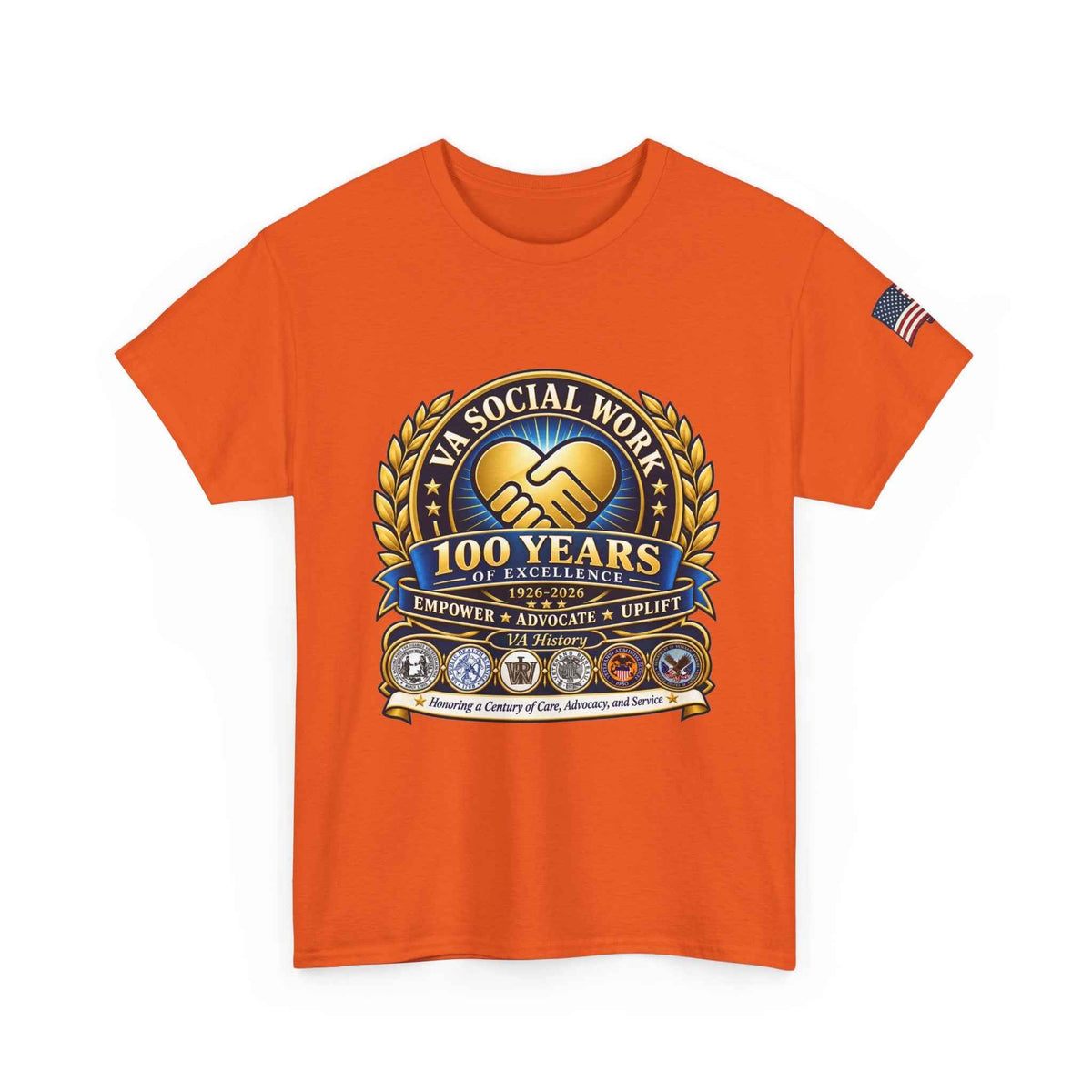 Social Work VA 100th Anniversary T-Shirt – Unisex Graphic Tee - Battle Born Prints