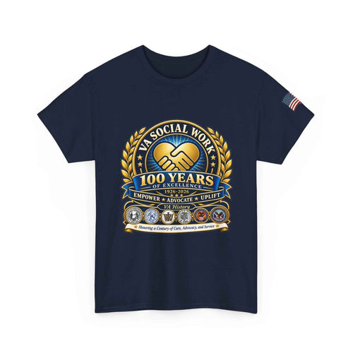 Social Work VA 100th Anniversary T-Shirt – Unisex Graphic Tee - Battle Born Prints