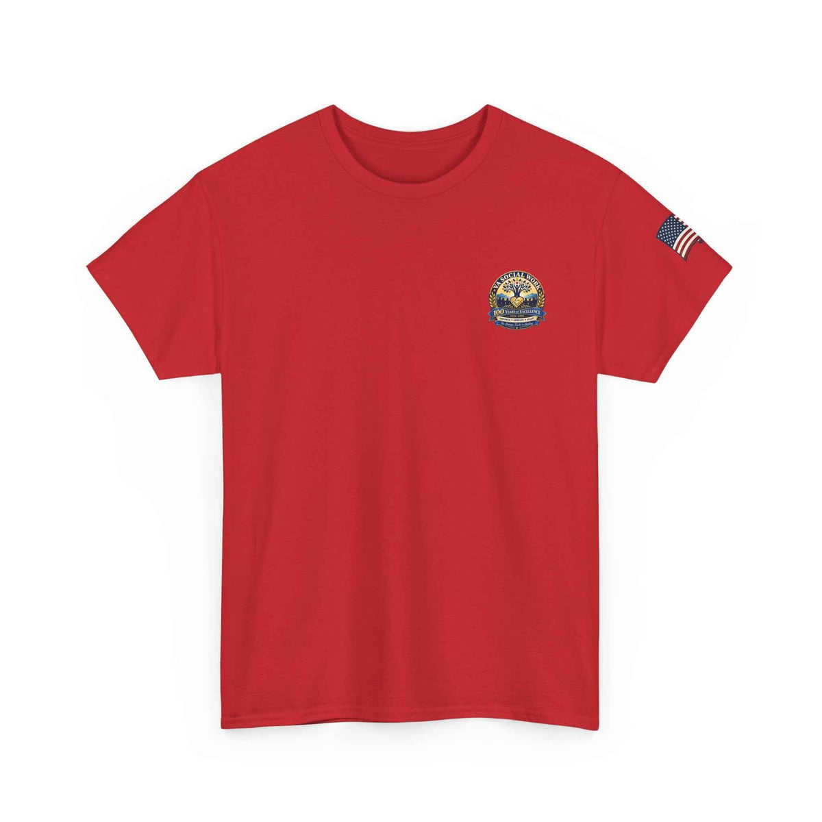 VA Social Work 100th Anniversary T-Shirt – Veteran Pride Graphic Tee - Battle Born Prints