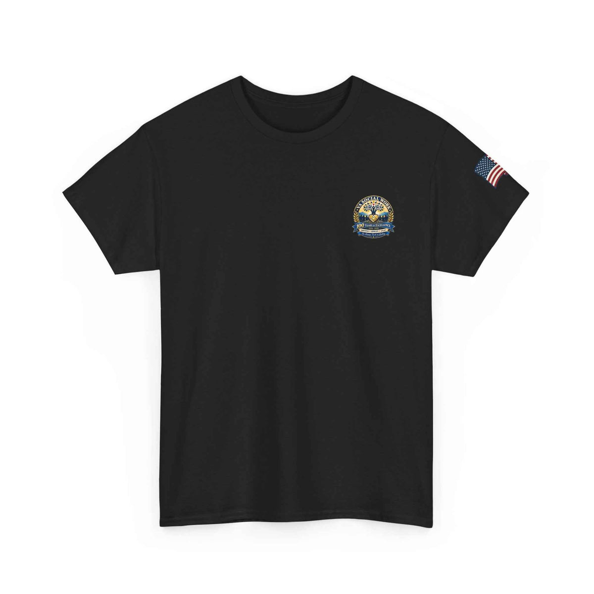 VA Social Work 100th Anniversary T-Shirt – Veteran Pride Graphic Tee - Battle Born Prints