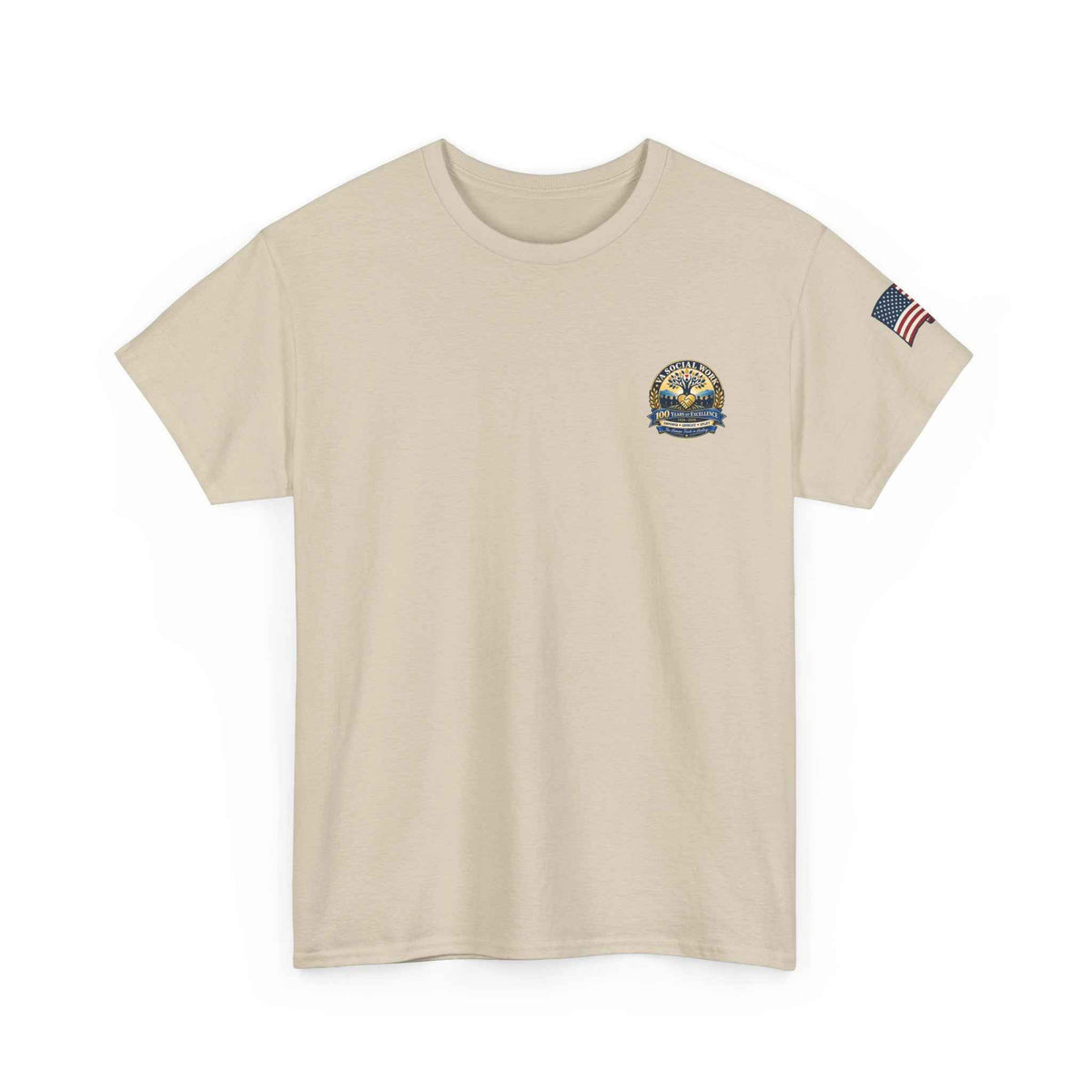 VA Social Work 100th Anniversary T-Shirt – Veteran Pride Graphic Tee - Battle Born Prints