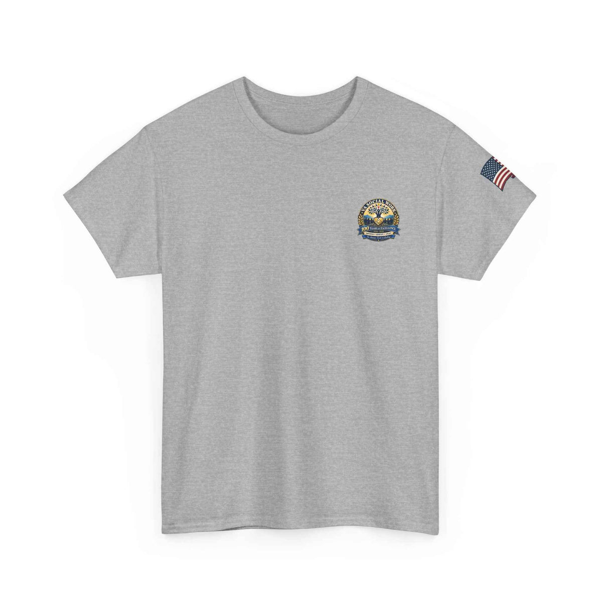 VA Social Work 100th Anniversary T-Shirt – Veteran Pride Graphic Tee - Battle Born Prints