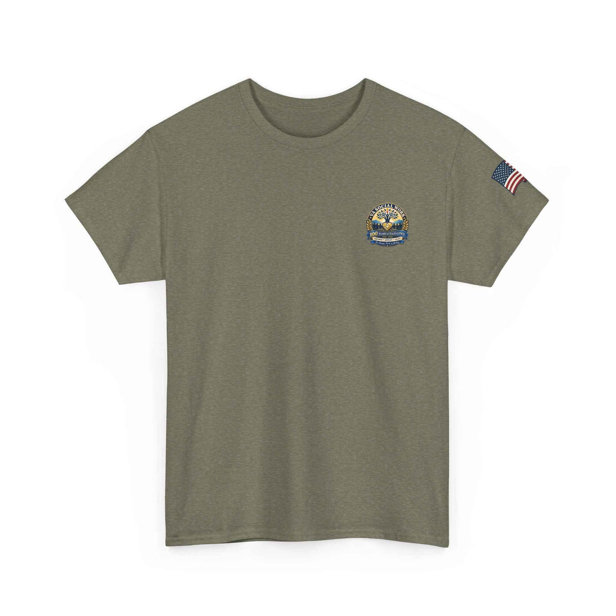 VA Social Work 100th Anniversary T-Shirt – Veteran Pride Graphic Tee - Battle Born Prints